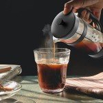 Utopia Kitchen 12 Ounce 0.35 Liter French Press Coffee Maker, Tea Maker, Travel Coffee Presses, Heat Resistant Thickened Borosilicate Coffee Pot for Camping Travel Gifts, Black Pack of 1