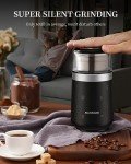 SHARDOR Super Silent Coffee Grinder Electric,Spice, Coffee Bean, Espresso with 1 Removable Stainless Steel Bowl