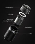 SHARDOR Super Silent Coffee Grinder Electric,Spice, Coffee Bean, Espresso with 1 Removable Stainless Steel Bowl