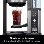 Ninja Hot & Iced XL Coffee Maker with Rapid Cold Brew, 4 Brew Styles, 8 Sizes Small Cup to Travel Mug, Single-Serve Coffee Brewer, 12-Cup Carafe, Permanent Filter, Removable Reservoir, Black, CM371 (Renewed)