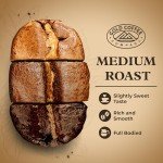 Gold Coffee Company Blue Mountain Premium Blend | Gourmet Medium Roast Whole Bean Coffee | 100% Arabica Roasted Beans | 1 lb.
