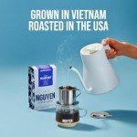 Nguyen Coffee Supply Truegrit Peaberry Robusta - Medium Roast, 12 oz