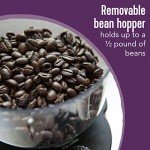 Mr. Coffee Automatic Burr Mill Grinder, Stainless Steel