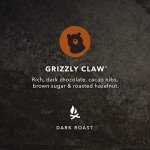 Kicking Horse Coffee, Grizzly Claw, Dark Roast, Whole Bean, 10 Oz - Certified Organic, Fairtrade, Kosher Coffee