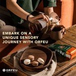 ORFEU - Special Coffee Classic Roasted Beans - 100% Arabica Coffee, Medium Roasted, Aroma of Floral, Fruity & Caramel, Balanced Acidity, Made In Brazil, Soft with Velvety Structure - 250g (8.8oz)