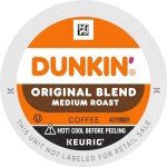 Dunkin' Original Blend Medium Roast Coffee, 10 Keurig K-Cup Pods