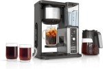 Ninja CM371 Hot & Iced XL Coffee Maker with Rapid Cold Brew, 4 Brew Styles, 8 Sizes Small Cup to Travel Mug, Single-Serve and 12-Cup Carafe, Permanent Filter, Removable Reservoir, Black (Renewed)