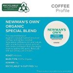 Newman's Own Organics Special Blend, Single-Serve Keurig K-Cup Pods, Medium Roast Coffee Pods, 48 Count