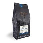 Grano Milano Coffee Beans 2.2lb French Roast Robusta Blend, Dark Roast, Intensity 10/10 Extra Strong Coffee, Made in Italy