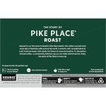 Starbucks K-Cup Coffee Pods, Medium Roast Coffee, Pike Place Roast For Keurig Coffee Makers, 100% Arabica, 1 Box (10 Pods)