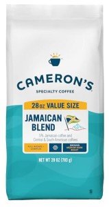 Cameron's Coffee Roasted Ground Coffee Bag, Jamaican Blend, 28 Ounce