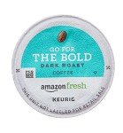 AmazonFresh 80 Ct. K-Cups, Go For the Bold Dark Roast, Keurig K-Cup Brewer Compatible