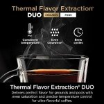 Ninja Drip Coffee Maker With K Cup Combo, DualBrew Pro Specialty Coffee Machine, Hot and Iced Compatible with K-Cup Pods, 12 Cup Single Serve with Paper Filter, CFP101