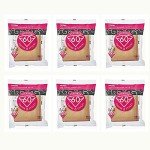 6 X Hario 02 100-Count Coffee Natural Paper Filters, 6-Pack Value Set (Total of 600 Sheets)