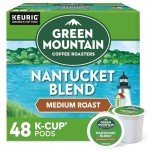 Green Mountain Coffee Roasters Nantucket Blend, Single-Serve Keurig K-Cup Pods, Medium Roast Coffee Pods, 48 Count