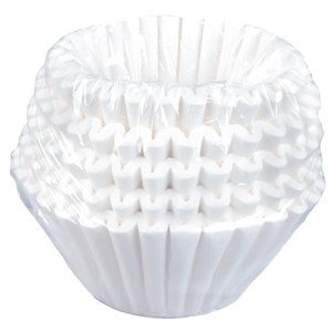 Katy’s Extra Large Coffee Filters | 1.5 to 3 Gallon Premium Commercial Coffee & Tea Filters for Restaurants, Cafés & More | 12.5” x 4.5” Inch Size | No Overflow, No Tearing | 250-Count Bulk Pack