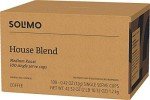 Amazon Brand - Solimo Medium Dark Roast Coffee Pods, House Blend, Compatible with Keurig 2.0 K-Cup Brewers, 100 Count