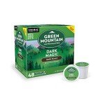 Green Mountain Coffee Roasters Dark Magic, Single-Serve Keurig K-Cup Pods, Dark Roast Coffee Pods, 48 Count (2 Packs of 24)