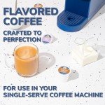 Victor Allen's Coffee Caramel Macchiato Flavored, 80 Count, Medium Roast, Single Serve Coffee Pods for Keurig K-Cup Brewers