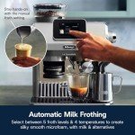 De'Longhi La Specialista Touch Espresso Machine with Grinder & Milk Frother – Cold Brew & Iced Coffee Maker, Burr Grinder, 10 Drink Presets, Compact Bean to Cup, Award-Winning Italian Design