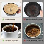 Coffee Paper Filter for Hamilton Beach 45 Cup Coffee Urn and Hot Beverage Dispenser, 100pcs