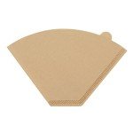 BRIKINTE Disposable Coffee Paper Filters, 100 Pcs #4 Cone Replacement Filter for Ninja Coffee Maker