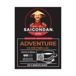 Saigondan Whole Bean Coffee - Adventure | Light Espresso Roast | 100% Robusta | Vietnamese Single Origin | Roasted in Small Batch | Smooth & Naturally Sweet | Direct Trade | No Preservatives | 12 Oz
