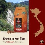 Saigondan Whole Bean Coffee - Adventure | Light Espresso Roast | 100% Robusta | Vietnamese Single Origin | Roasted in Small Batch | Smooth & Naturally Sweet | Direct Trade | No Preservatives | 12 Oz