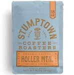 Stumptown Coffee Roasters, Medium Roast Organic Whole Bean Coffee - Holler Mountain 18 Ounce Bag With Flavor Notes Of Citrus Zest, Caramel And Hazelnut