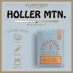 Stumptown Coffee Roasters, Medium Roast Organic Whole Bean Coffee - Holler Mountain 18 Ounce Bag With Flavor Notes Of Citrus Zest, Caramel And Hazelnut