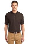 Port Authority Silk Touch Polo, Coffee Bean, Medium