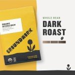 GROUNDWORK B*tches Brew Whole Bean Coffee Dark Roast Blend - Certified Organic Signature Blend Coffee Beans - 12oz Bag (Pack of 2)