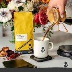 GROUNDWORK B*tches Brew Whole Bean Coffee Dark Roast Blend - Certified Organic Signature Blend Coffee Beans - 12oz Bag (Pack of 2)