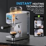 SOWTECH 20 Bar Espresso Machine with Milk Frother