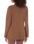 The Drop Women's Blake Long Blazer, Coffee Bean, 4X