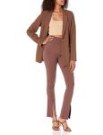 The Drop Women's Blake Long Blazer, Coffee Bean, 4X