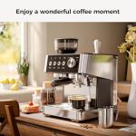 Kismile 20 Bar Espresso Machine with Grinder