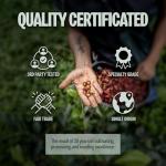 BAZAN COFFEE Fine Robusta Vietnam, Notes of Durian, Honey & Caramel, Whole Bean, Medium Roast, Naturally Fermented 72H Anaerobic, 12oz