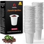 Fanativita Disposable Coffee Filters for My K-Cup, K-Carafe, Cuisinart SS-RFC and Other Large Reusable Filter Cups (White 100 Count)