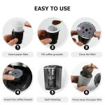 Fanativita Disposable Coffee Filters for My K-Cup, K-Carafe, Cuisinart SS-RFC and Other Large Reusable Filter Cups (White 100 Count)