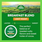 Green Mountain Coffee Roasters Breakfast Blend Single-Serve Keurig K-Cup Pods, Light Roast Coffee, 96 Count