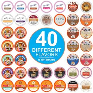 Crazy Cups Flavored Coffee Pods Variety Pack