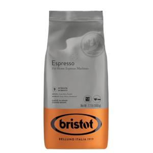 Bristot Espresso Beans – Medium Roast Italian Whole Bean Coffee – For Home Espresso Machines – 2.2 lb (1000g) Bag