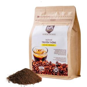 Buon Me Coffee Originalé Ground Coffee, 100% Robusta Bean, Medium Roast Vietnamese Coffee, Everyday Strong Brew – 7oz Bag