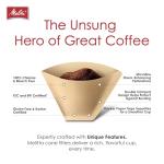 Melitta No. 2 Natural Brown Coffee Filters - 600 Count