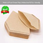 YQL #2 Cone Coffee Filter, 200 Count Coffee Filters 2 Cone Paper, Unbleached Disposable Coffee Filters Fit for Drip Coffee Maker