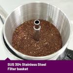 CDKM Classic 12 Cup Percolator, PC-9822, Stainless Steel with keep warm,cordless service (Mirror Polished)