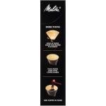 Melitta #4 Gourmet Cone Coffee Filters, Unbleached Natural Brown, 80 Total Filters Count