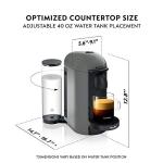 Breville Nespresso VertuoPlus Coffee and Espresso Machine by Breville,Grey