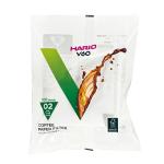 Hario V60 Paper Coffee Filter, Size 02, White, 100ct